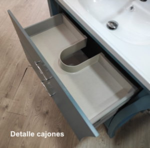 85/105 cm. Mueble de Baño de Madera BATONI Modelo NIZA CL