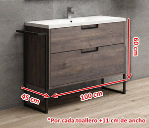 100 cm. Mueble de Baño BATONI Modelo CELINE