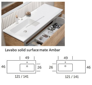 Mueble de Baño COYCAMA Modelo LANDES 3 G