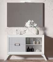 100 cm. Mueble de Baño CAMPOARAS Modelo L-GANT Diseño Patas de Gallo