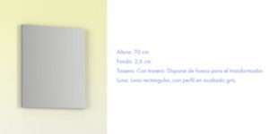 60 cm. Mueble de Baño Blanco AMIZUVA Modelo SUKI Suspendido