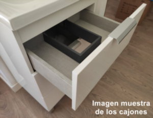Mueble de Baño BATONI Modelo MINA 3C Con Patas